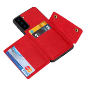 Custodia portafoglio magnetica in PU e TPU per Samsung Galaxy S21