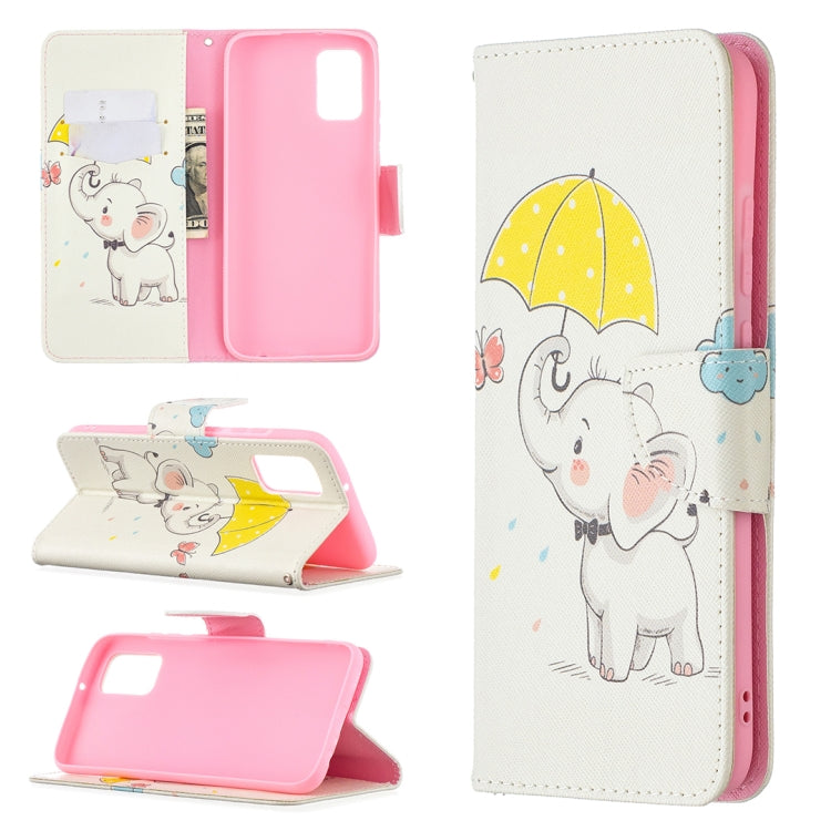 Custodia portafoglio in pelle flip per Samsung Galaxy A02s