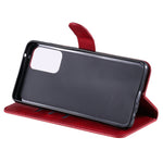 Custodia portafoglio in pelle con cerniera per Samsung Galaxy A72