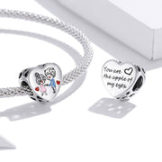 Accessori per collana braccialetto fai-da-te con perline d'amore teneri in argento sterling S925, Tender Love