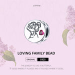 Accessori per collana braccialetto fai-da-te con lettere fiori in argento sterling S925, Letters Flowers