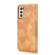 Custodia portafoglio in pelle con supporto per Samsung Galaxy S21