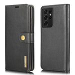 Custodia portafoglio in pelle per Samsung Galaxy S21
