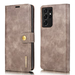 Custodia portafoglio in pelle per Samsung Galaxy S21