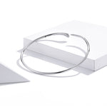 Gioielli da donna con braccialetto aperto serpente in argento sterling S925, Snake