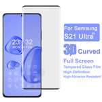 Pellicola vetro temperato curva 3D per Samsung Galaxy S21 Ultra
