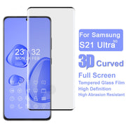 Pellicola vetro temperato curva 3D per Samsung Galaxy S21 Ultra