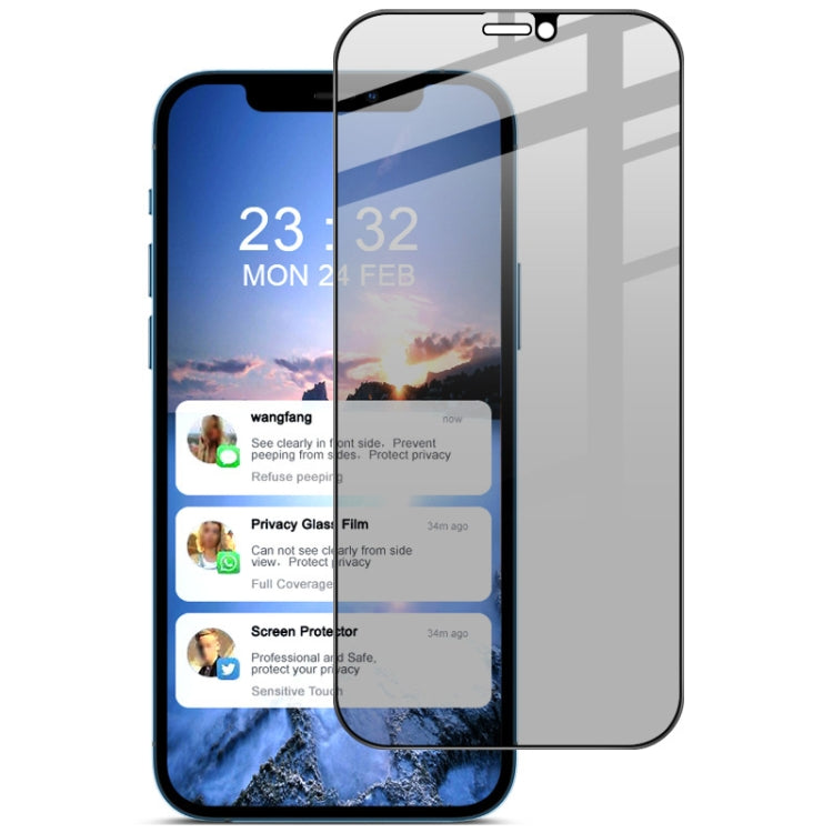 Pellicola protettiva vetro temperato IMAK per iPhone 12