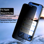Pellicola vetro temperato anti-spia per iPhone 12