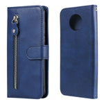 Per Xiaomi Redmi Note 9 5G (versione CN) / Note 9T 5G Fashion Calf Texture Zipper Custodia in pelle a vibrazione orizzontale con supporto e slot per schede e portafoglio, For Xiaomi Redmi Note 9 5G (CN Version)