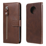 Per Xiaomi Redmi Note 9 5G (versione CN) / Note 9T 5G Fashion Calf Texture Zipper Custodia in pelle a vibrazione orizzontale con supporto e slot per schede e portafoglio, For Xiaomi Redmi Note 9 5G (CN Version)