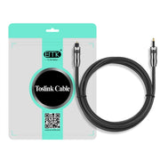 EMK OD1.0mm 3.5mm Audio digitale Toslink a Mini Toslink Cavo audio ottico digitale, 1m, 1.5m, 2m, 3m, 5m