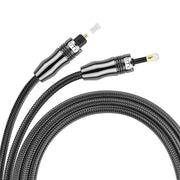 EMK OD1.0mm 3.5mm Audio digitale Toslink a Mini Toslink Cavo audio ottico digitale, 1m, 1.5m, 2m, 3m, 5m