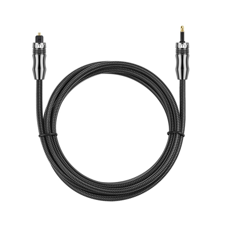 EMK OD1.0mm 3.5mm Audio digitale Toslink a Mini Toslink Cavo audio ottico digitale, 1m, 1.5m, 2m, 3m, 5m