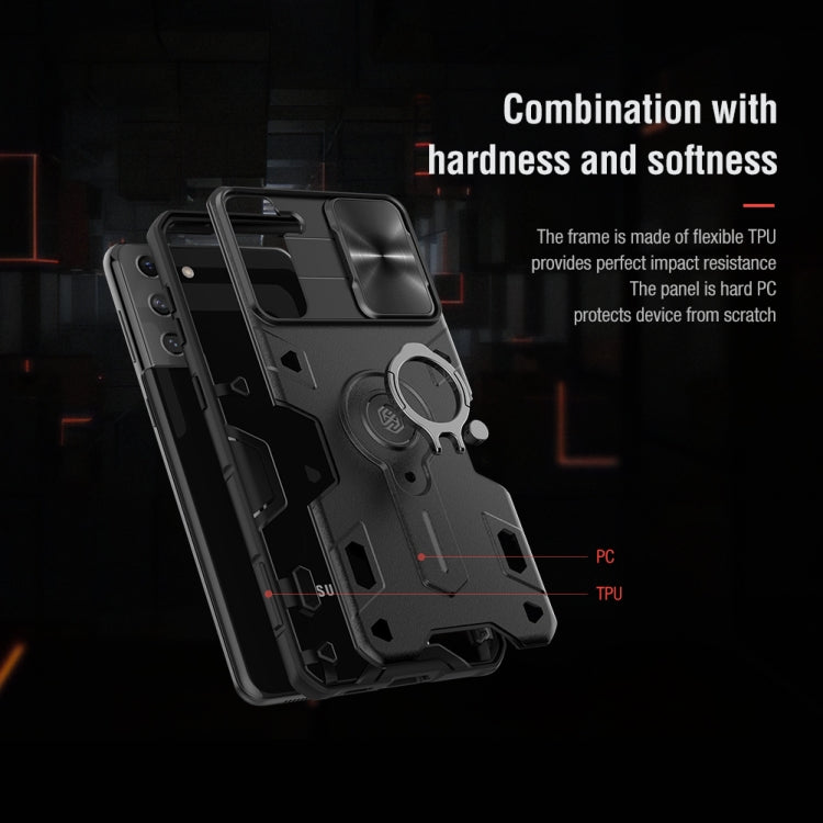 Custodia antiurto Nillkin CamShield per Samsung Galaxy S21+