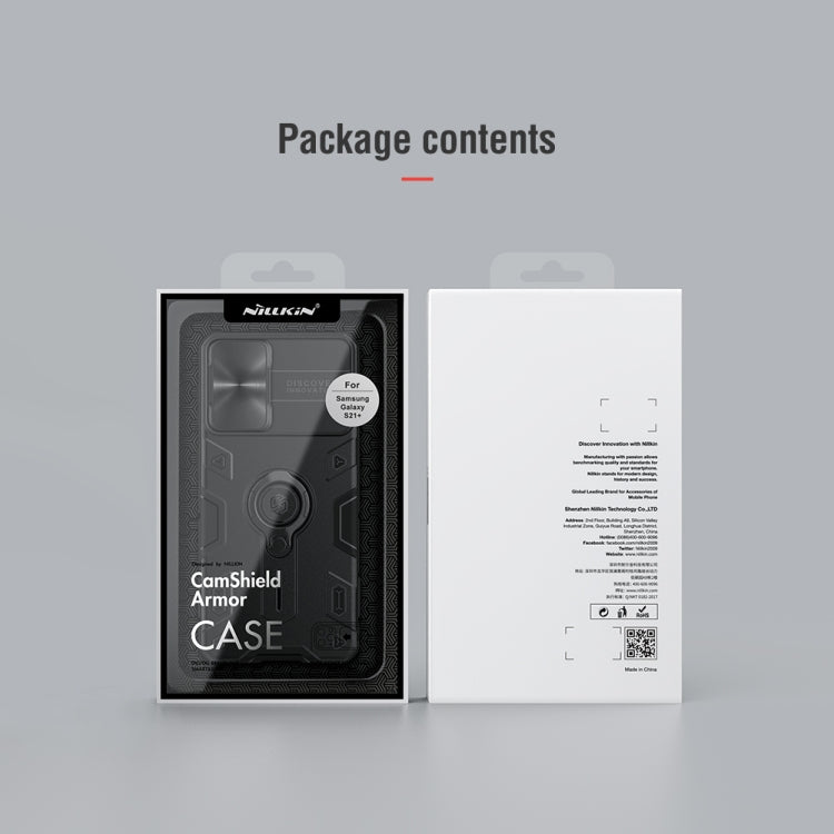 Custodia antiurto Nillkin CamShield per Samsung Galaxy S21+