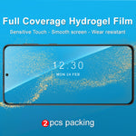 Pellicola idrogel a schermo intero curvo IMAK da 2 pezzi, For Samsung Galaxy S21 5G, For Samsung Galaxy S21+ 5G, For Samsung Galaxy S21 Ultra 5G, For Xiaomi Mi 11 5G