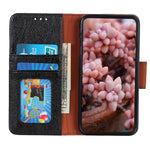 Custodia portafoglio in pelle PU per smartphone compatibili