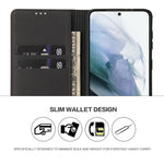 Custodia portafoglio in pelle per Samsung Galaxy S21 5G