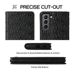Custodia portafoglio in pelle per Samsung Galaxy S21 5G
