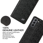 Custodia portafoglio in pelle per Samsung Galaxy S21 5G