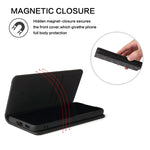 Custodia portafoglio in pelle per Samsung Galaxy S21 5G
