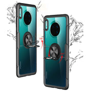 Custodia protettiva antiurto in TPU + acrilico con supporto per anello in metallo, For Huawei Mate 30, For Huawei Mate 30 Pro, For Xiaomi Redmi Note 8, For Xiaomi Redmi Note 8 Pro