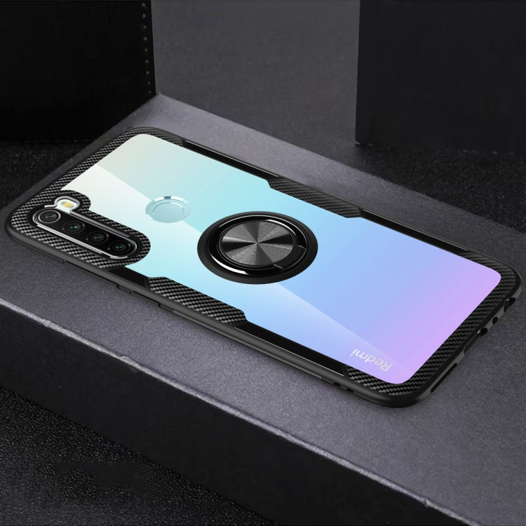 Custodia TPU antiurto con anello per Xiaomi Redmi Note 8