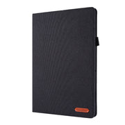 Flip orizzontale TPU + custodia protettiva in pelle PU tessuto con clip per biglietti da visita, For Huawei M5 8.0, For Huawei M6 8.4, For Huawei Enjoy Tablet 2 10.1 / T10 / T10S, For Lenovo Tab E10, For Lenovo Tab M10, For Lenovo Tab P10              ...