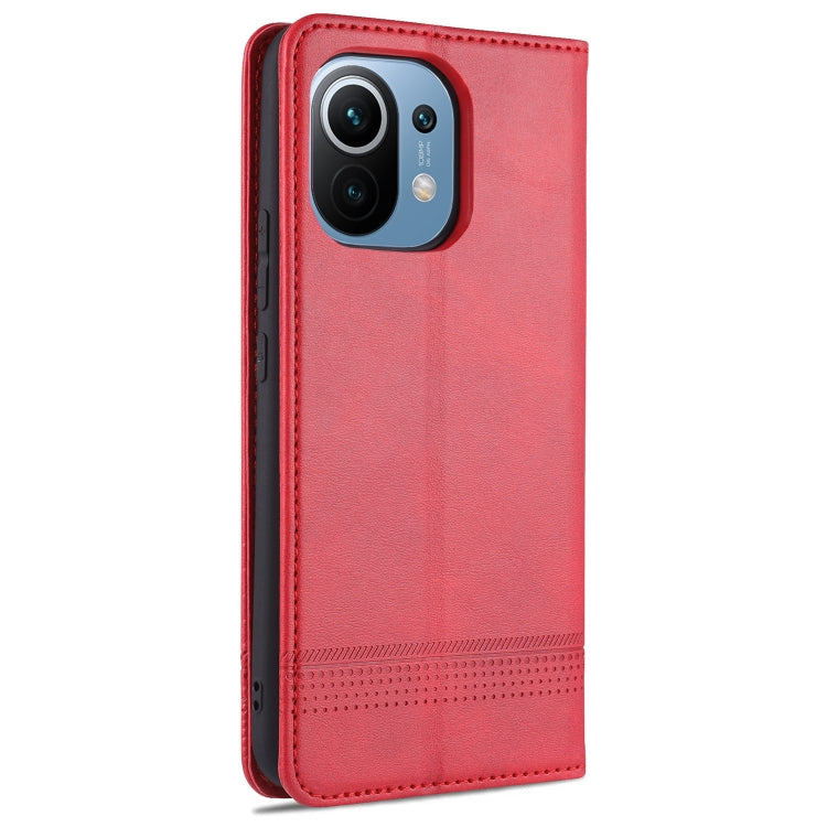 Custodia portafoglio in pelle per Xiaomi Mi 11