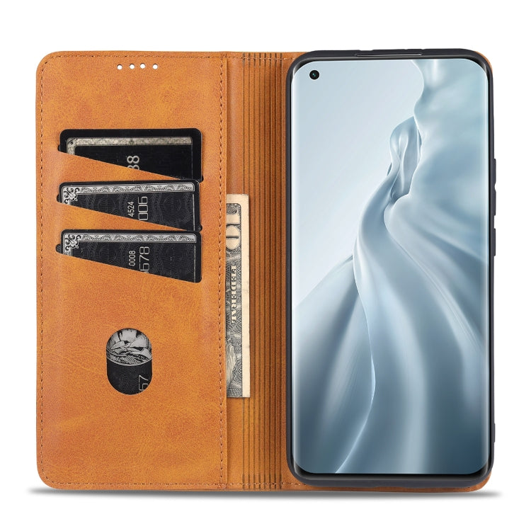 Custodia portafoglio in pelle per Xiaomi Mi 11