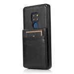 Custodia protettiva in tinta unita per PC + TPU con supporto e slot per schede, For Huawei Mate 20, For Huawei Mate 20 Lite, For Huawei Mate 30, For Huawei Mate 30 Pro