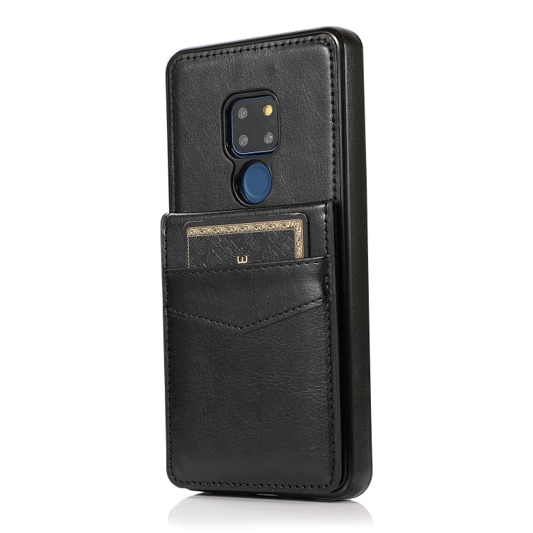Custodia protettiva in tinta unita per PC + TPU con supporto e slot per schede, For Huawei Mate 20, For Huawei Mate 20 Lite, For Huawei Mate 30, For Huawei Mate 30 Pro