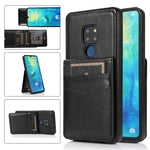 Custodia protettiva in tinta unita per PC + TPU con supporto e slot per schede, For Huawei Mate 20, For Huawei Mate 20 Lite, For Huawei Mate 30, For Huawei Mate 30 Pro