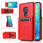 Custodia protettiva in tinta unita per PC + TPU con supporto e slot per schede, For Huawei Mate 20, For Huawei Mate 20 Lite, For Huawei Mate 30, For Huawei Mate 30 Pro