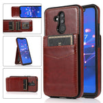 Custodia protettiva in tinta unita per PC + TPU con supporto e slot per schede, For Huawei Mate 20, For Huawei Mate 20 Lite, For Huawei Mate 30, For Huawei Mate 30 Pro