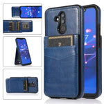 Custodia protettiva in tinta unita per PC + TPU con supporto e slot per schede, For Huawei Mate 20, For Huawei Mate 20 Lite, For Huawei Mate 30, For Huawei Mate 30 Pro
