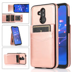 Custodia protettiva in tinta unita per PC + TPU con supporto e slot per schede, For Huawei Mate 20, For Huawei Mate 20 Lite, For Huawei Mate 30, For Huawei Mate 30 Pro