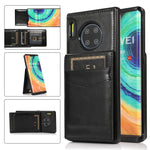 Custodia protettiva in tinta unita per PC + TPU con supporto e slot per schede, For Huawei Mate 20, For Huawei Mate 20 Lite, For Huawei Mate 30, For Huawei Mate 30 Pro