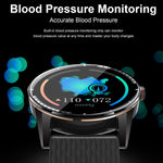 H6 Touch Screen da 1,28 pollici IP67 Orologio intelligente impermeabile, supporto chiamata Bluetooth / monitoraggio del sonno / monitoraggio della frequenza cardiaca
