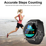 H6 Touch Screen da 1,28 pollici IP67 Orologio intelligente impermeabile, supporto chiamata Bluetooth / monitoraggio del sonno / monitoraggio della frequenza cardiaca