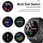 H6 Touch Screen da 1,28 pollici IP67 Orologio intelligente impermeabile, supporto chiamata Bluetooth / monitoraggio del sonno / monitoraggio della frequenza cardiaca