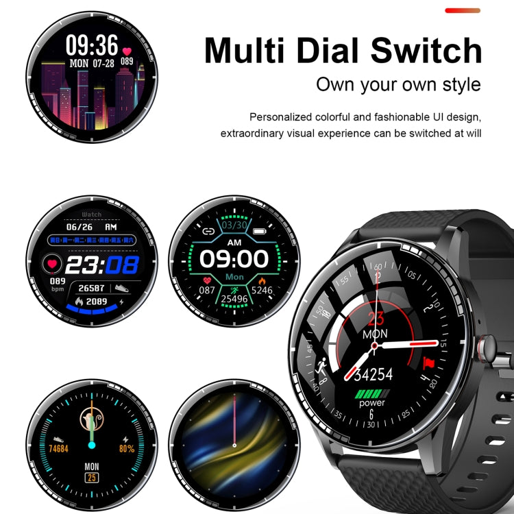 H6 Touch Screen da 1,28 pollici IP67 Orologio intelligente impermeabile, supporto chiamata Bluetooth / monitoraggio del sonno / monitoraggio della frequenza cardiaca