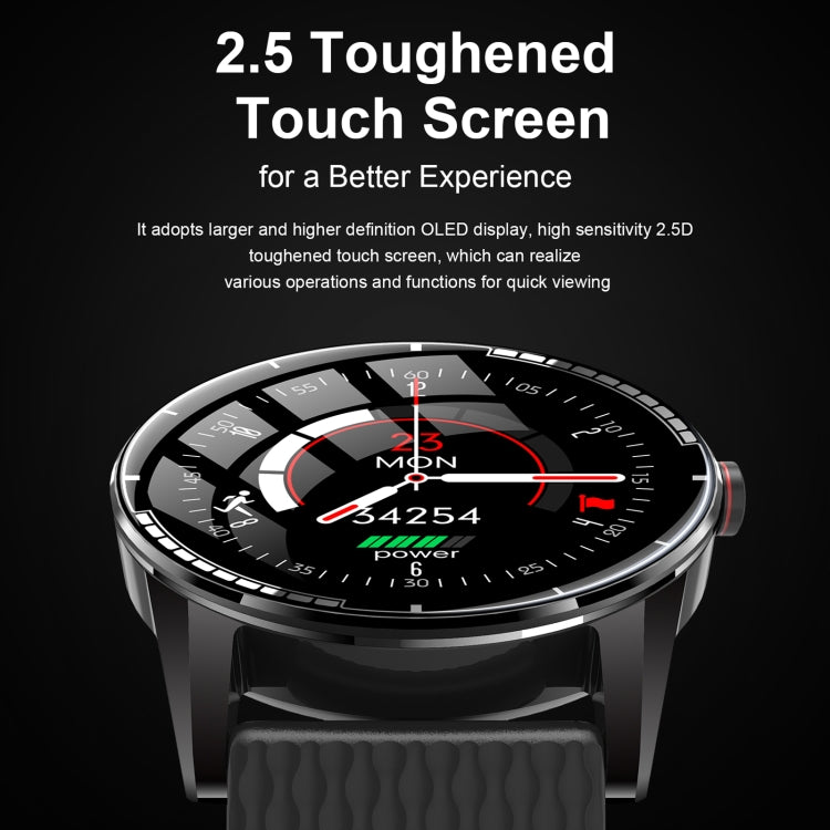 H6 Touch Screen da 1,28 pollici IP67 Orologio intelligente impermeabile, supporto chiamata Bluetooth / monitoraggio del sonno / monitoraggio della frequenza cardiaca