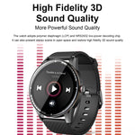 H6 Touch Screen da 1,28 pollici IP67 Orologio intelligente impermeabile, supporto chiamata Bluetooth / monitoraggio del sonno / monitoraggio della frequenza cardiaca