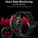 H6 Touch Screen da 1,28 pollici IP67 Orologio intelligente impermeabile, supporto chiamata Bluetooth / monitoraggio del sonno / monitoraggio della frequenza cardiaca