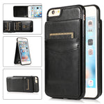 Custodia TPU con supporto e slot carte per iPhone 6