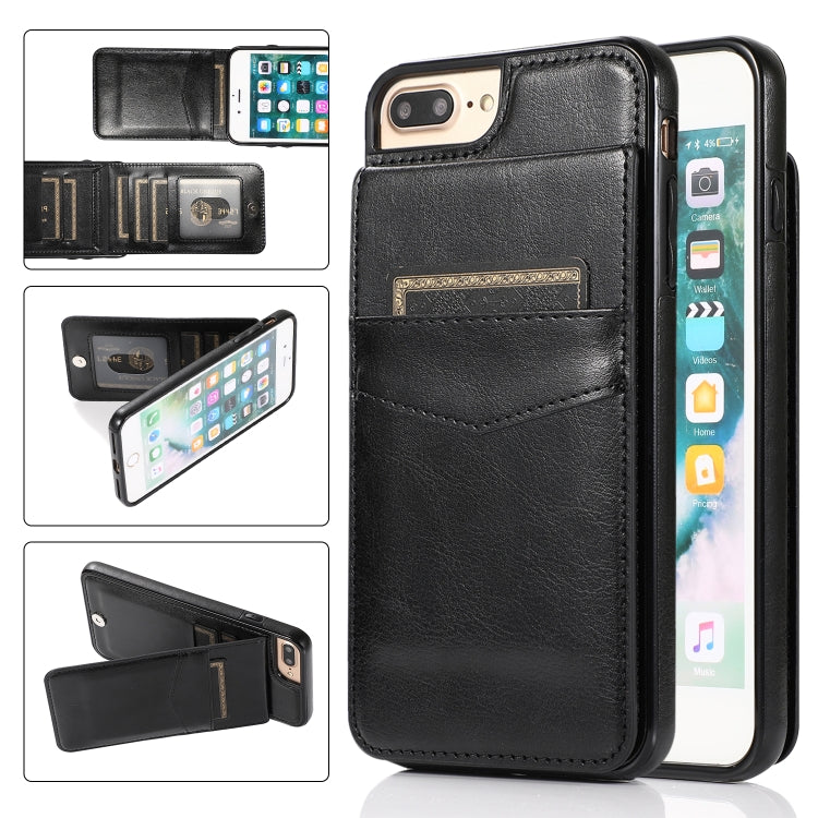 Custodia TPU con supporto e slot carte per iPhone 6