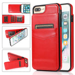 Custodia TPU con supporto e slot carte per iPhone 6