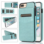 Custodia TPU con supporto e slot carte per iPhone 6